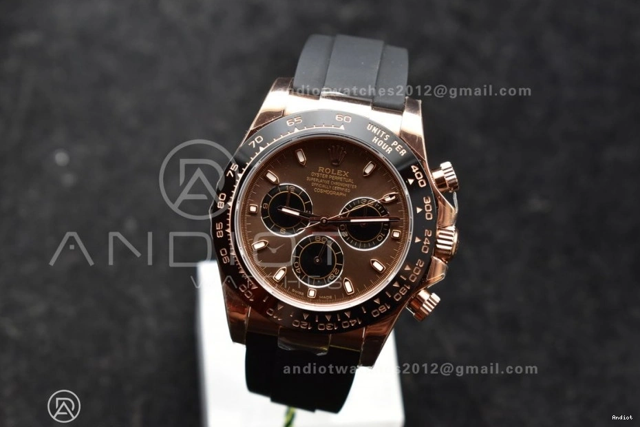 SH4130 LN Best (Gain Weight) Strap on Chocolate 116515 1:1 Daytona Edition Dial Oyster-flex Black ZF 0429